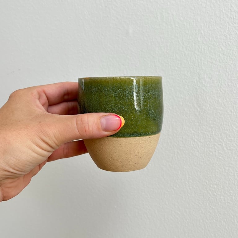Flaskegrøn Kop billede 4