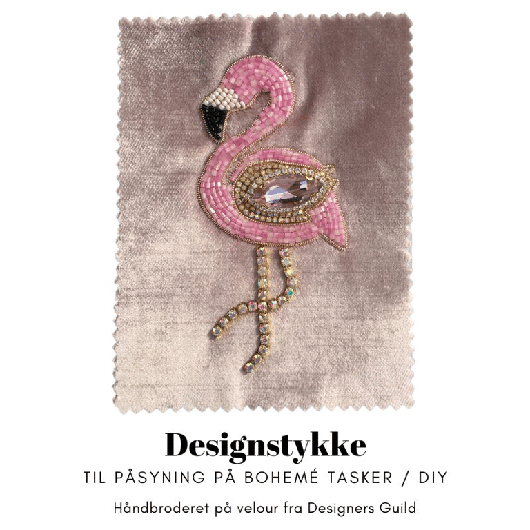 Designstykke - Flamingo