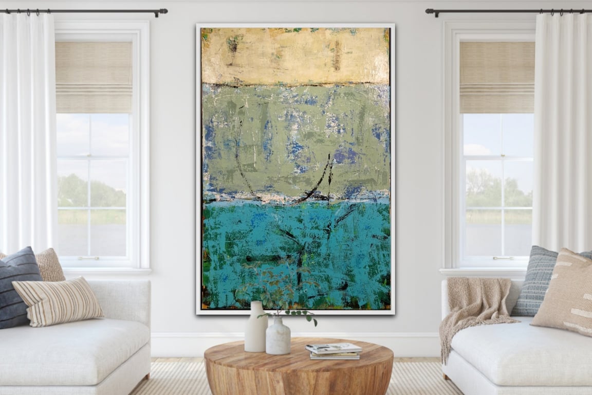 #1292  100 x 150 cm. SOLD 