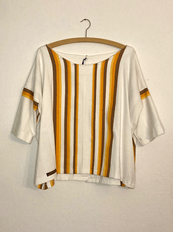 Anna-bluse med 70’er striber