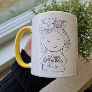 Krus: du burde ikke en skid Gul – produktbillede