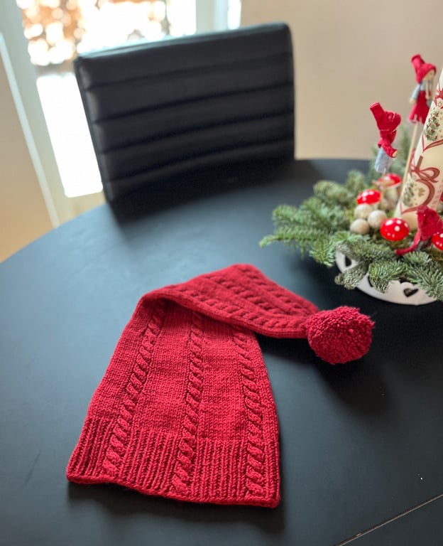 Kaja Nissehue strikkeopskrift billede 5