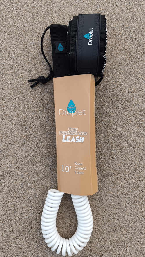 Droplet Coiled SUP Leash - Knee