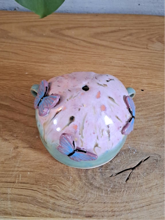 Fugle foderbræt med sommerfugle til at hænge op billede 3