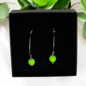 Grønne Øreringe – produktbillede