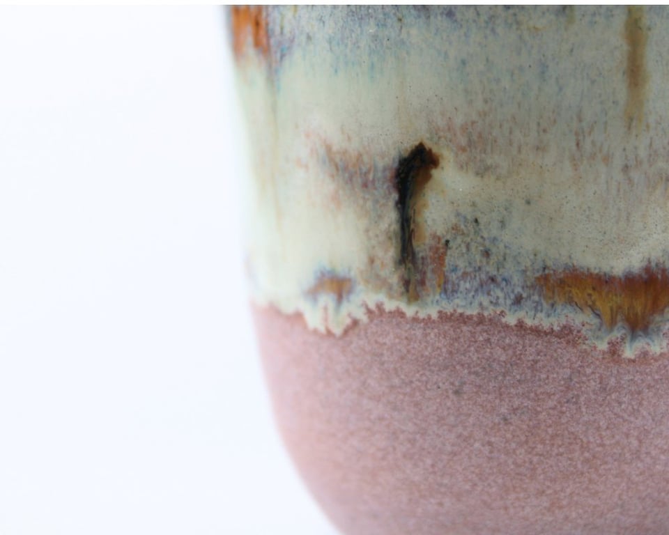 Krus - Rosa og lys m. pletter billede 2