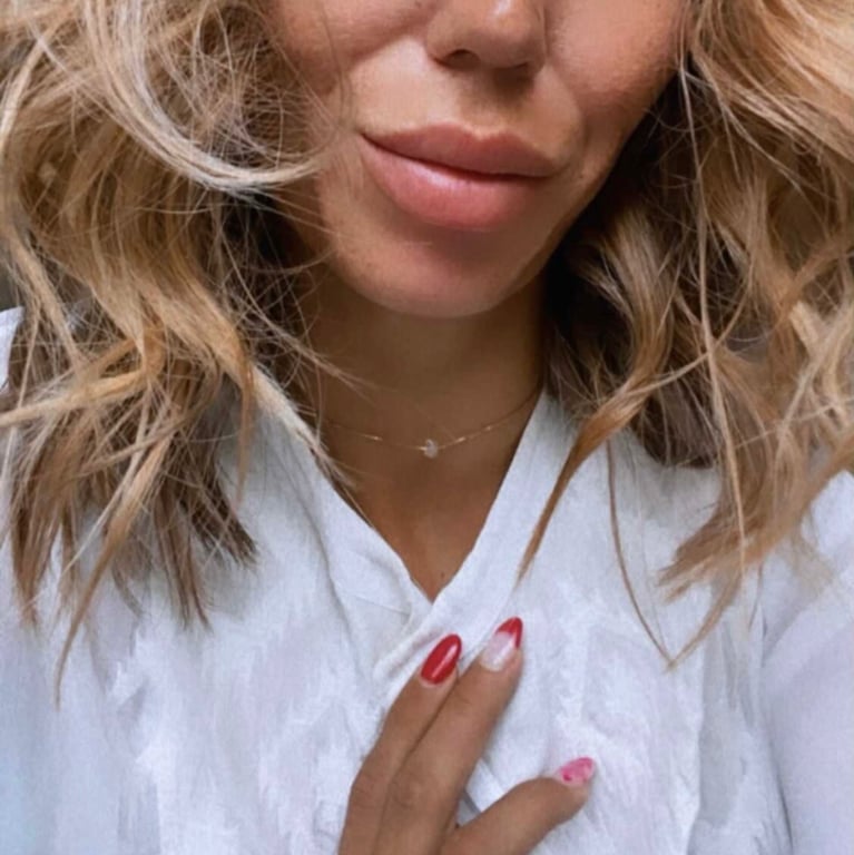 Halskæde med en Herkimer diamant billede 3