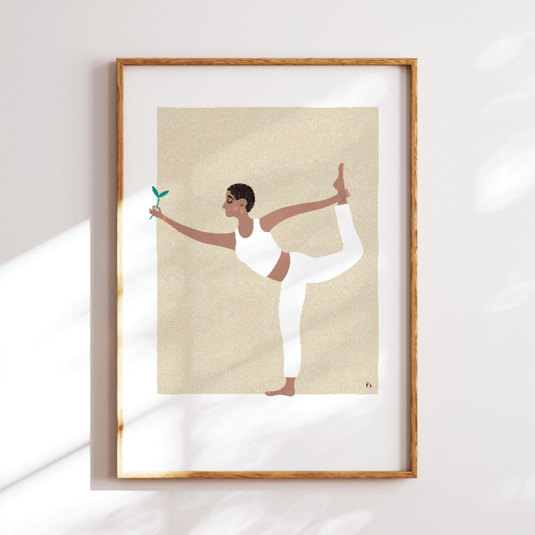 Ligevægtsyoga – plakat billede 3