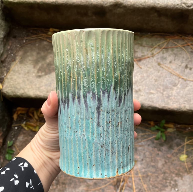 Vase, rillet billede 3