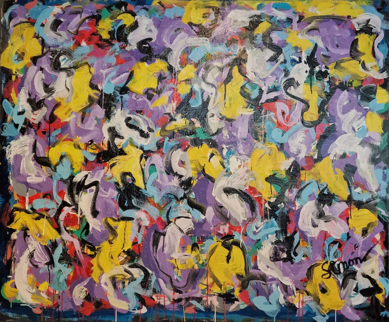 #1138 Maleri 125X150cm