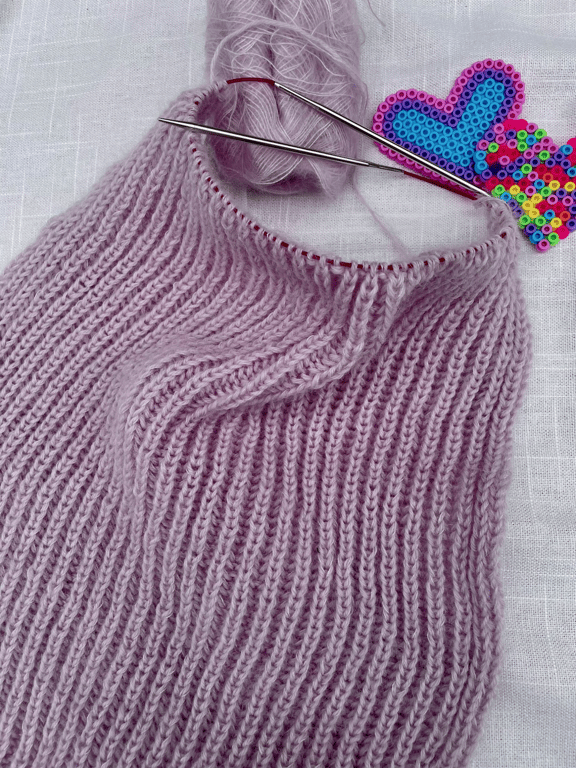 Gabi Scarf strikkeopskrift billede 5