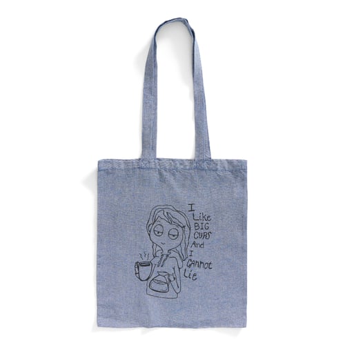 Mulepose: i like big cups Blå
