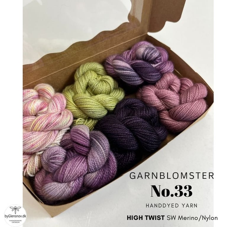 Garnblomster HIGH TWIST no. 33