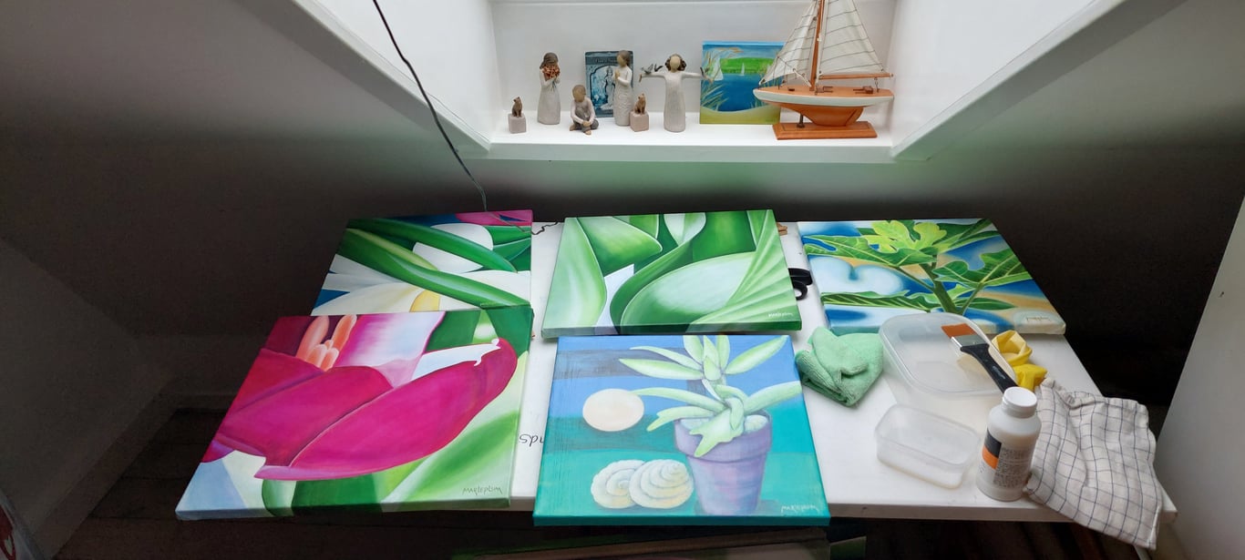 Kom inden for i varmen © 40x40cm billede 2