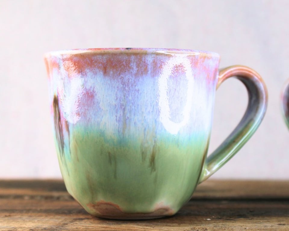 Krus, grøn og lyserød billede 3