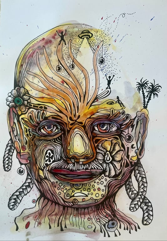 Fire and flowers in me