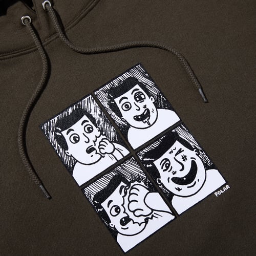 Polar Skate Co. Dave Hoodie, Punch, str. M (2)