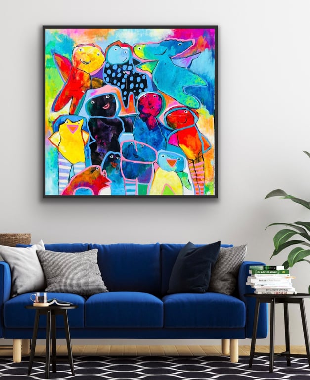 100cm x 100cm billede 3