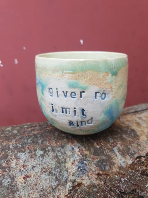 fuglefløjt og ruskende vind... kop  billede 2