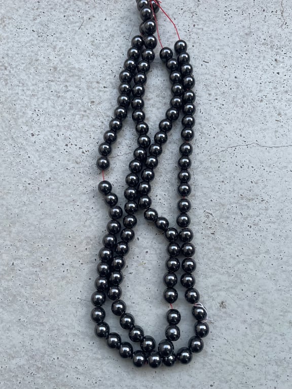 Sort Hæmatit/Blodsten - Kvalitet A billede 5