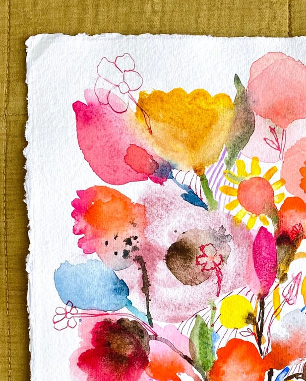 Vild blomsterhav billede 3