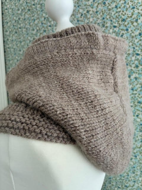 Digital opskrift: Add-on-Hood (Tilsat hætte - voksen) billede 3