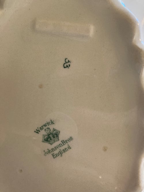 Oval skål m låg - JohnsonBros/ Warwick (9)