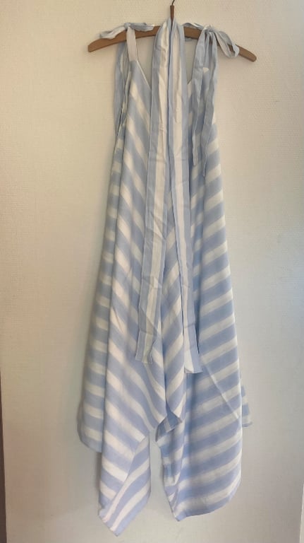 Mathilde-Jumpsuit med blå striber billede 2