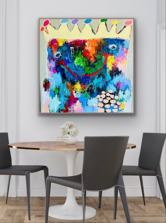 100cm x 100cm billede 4