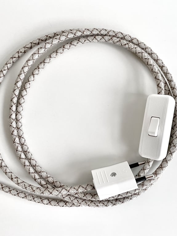 Upcycled vintage bordlampe - Søholm Keramik billede 3