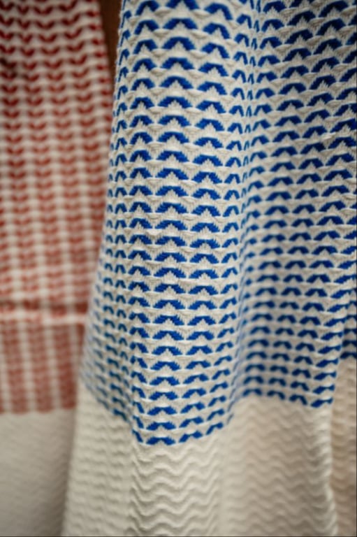 Gordion håndklæde - Blå (5)