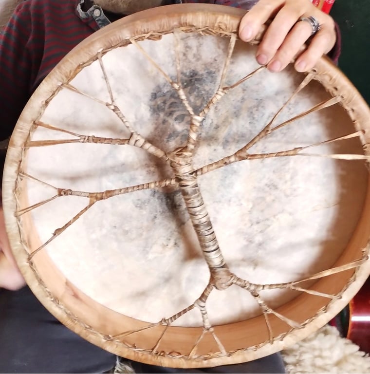 Shaman Tromme Livets træ  billede 2