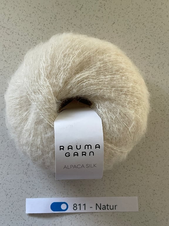 Garn: Alpaca Silk garn ngl. á 25 g (9)