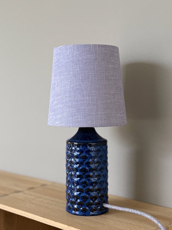 Upcycled vintage bordlampe - L. Hjorth