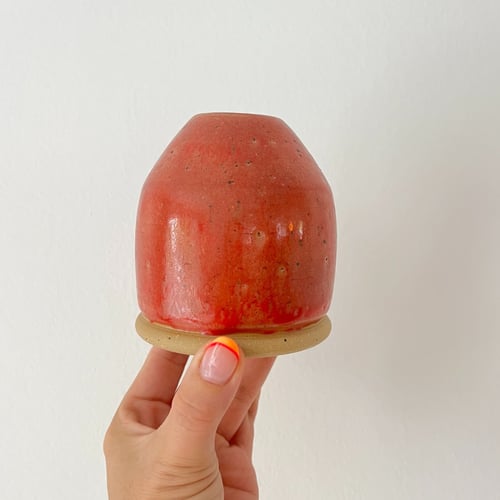 Varm rød vase (6)