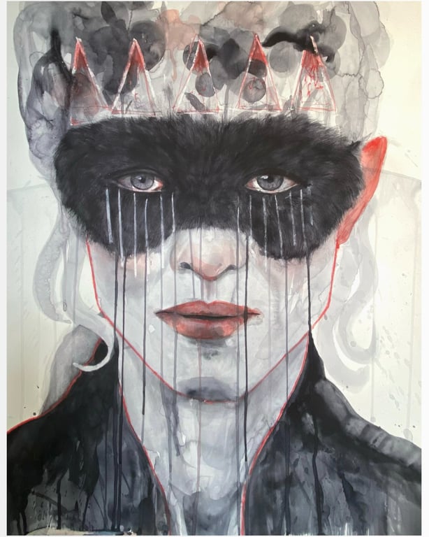 Masquerade - 76 cm x 56 cm 