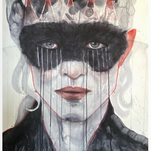 Masquerade - 76 cm x 56 cm  – produktbillede