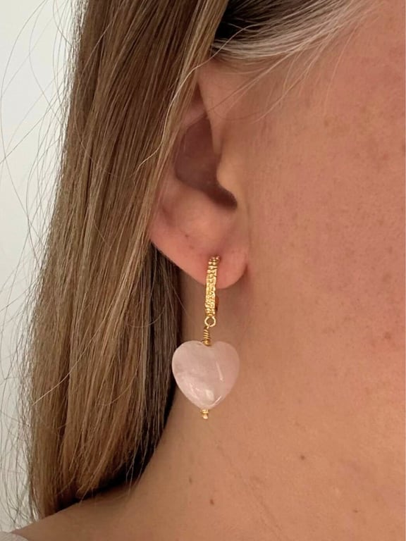 Belle - Øreringe (Forgyldt Sterling Sølv) billede 2