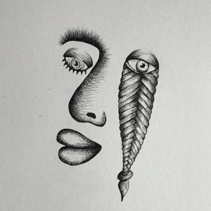 Hår i øjet – produktbillede