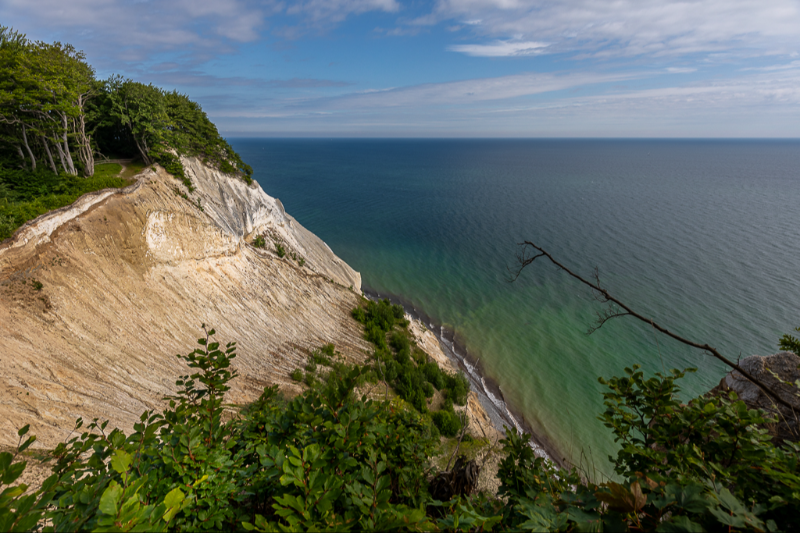 Udsigt over Møns klint og Østersøen en smuk sommerdag_2 