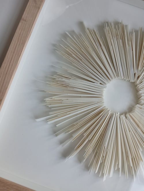 30x30cm relief, indrammet 