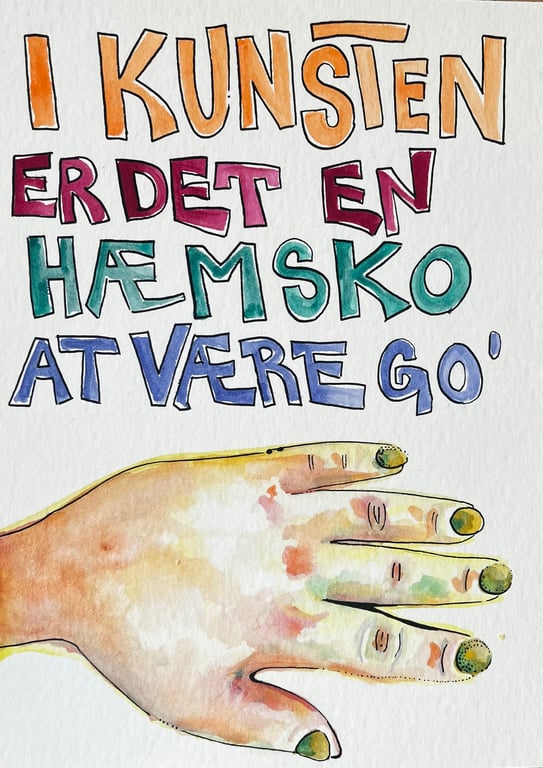 En hæmsko at være go’