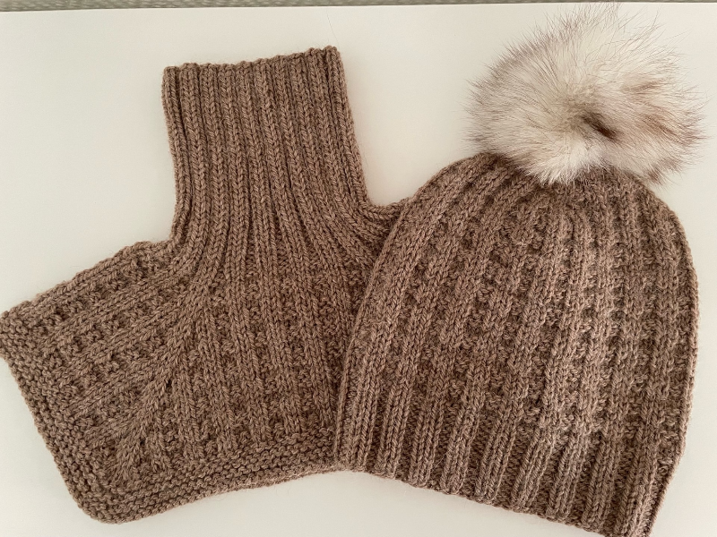 Digital opskrift: Herrelækker halsedisse STRUKTUR (voksen - unisex) billede 6