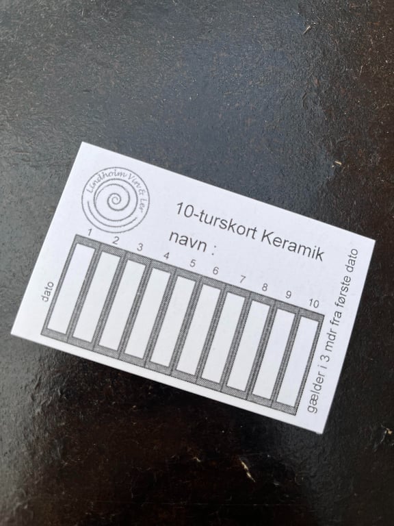 10-turskort Keramik
