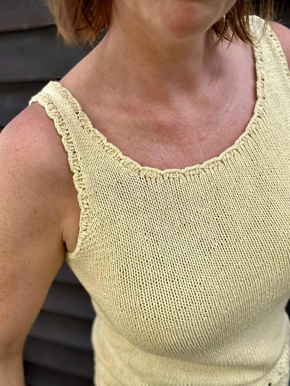 Kiiro Sommertop - STRIKKEOPSKRIFT (DANSK PDF) billede 7