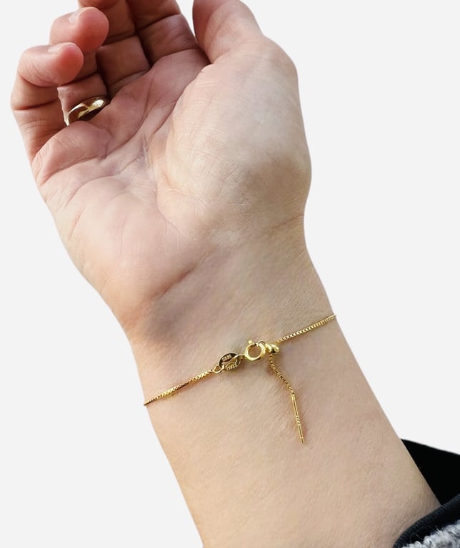 Armbånd med 3 krystaller billede 9