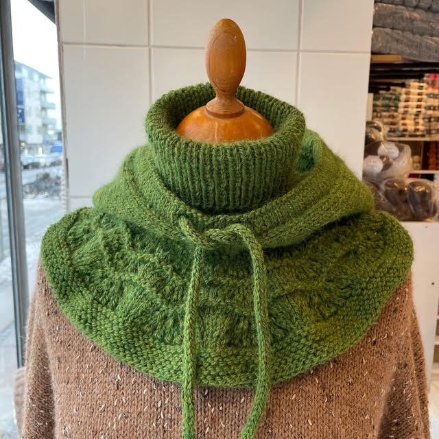 Digital opskrift: Storebælt - Hooded Cowl (halsedisse med hætte) billede 8