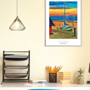 Rolig aften - Struer - A3 – produktbillede