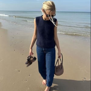 Opskrift: FRIDAY SLIPOVER fra PetiteKnit – produktbillede