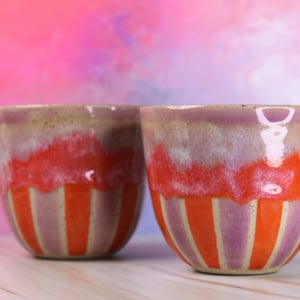 Tivoli-krus, orange og lilla nuancer – produktbillede